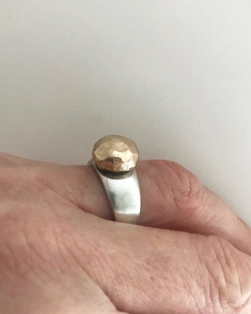 Gold Nugget Ring